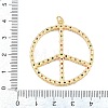 Brass Micro Pave Cubic Zirconia Pendants KK-L275-56G-02B-3