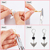 60Pcs 2 Colors 304 Stainless Steel Leverback Earring Findings STAS-SP0001-20-6