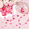 400Pcs 15 Colors Baking Paint Transparent Glass Beads GLAA-PA0001-82B-4