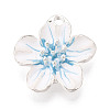 Rack Plating Alloy Enamel Pendants ENAM-T091-49M-P-2