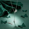 4Pcs 925 Sterling Silver Pendant Decorations HJEW-PH02566-4