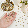 880Pcs Antique Golden Plated Large Hole Acrylic Letter European Beads PACR-PA0001-22-3