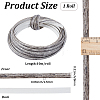 10M Plastic Imitation Rattan Wicker DIY-GF0013-83B-2