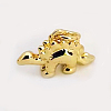 Rack Plating Brass Charms KK-G476-02G-1