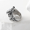 Punk Style 304 Stainless Steel Dragon Finger Rings for Men UN0454-4-4