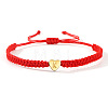 304 Stainless Steel Bead Braided Bead Bracelets HG7153-11-1