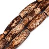 Natural Tree Bark Agate Beads Strands G-Q606-23A-1