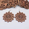 Alloy Wood Dangle Earrings FS-WG0BF85-04-1