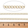 Brass Curb Chains KK-P304-02A-KCG-2