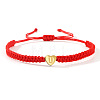 304 Stainless Steel Bead Braided Bead Bracelets HG7153-21-1