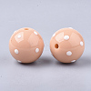 Acrylic Beads SACR-T345-02E-14-2