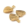 316 Stainless Steel Locket Pendants STAS-K321-24G-2
