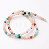 Natural Weathered Agate Beads Strands X-G-G589-4mm-17-2