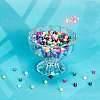720Pcs 12 Colors Drawbench Glass Beads Strands DGLA-PH0002-08-3