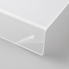 5Pcs 5 Sizes Acrylic Display Risers ODIS-WH0017-092-3