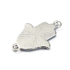 Alloy Enamel Connector Charms ENAM-CJC0006-51B-2