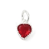 Brass Micro Pave Cubic Zirconia Pendants LS-KK-H204-01S-07-1
