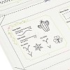 DIY Embroidery Stitch Book Kit for Beginners FB-CBA112E-01-4
