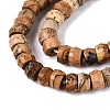 Natural Picture Jasper Beads Strands G-Q606-46A-14-4