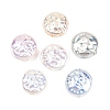 Electroplated Glass Imitation Pearl Beads GLAA-A044-05-1