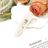 Teardrop Alligator Hair Clips PW-WG66DAC-02-1