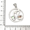 Natural Shell Pendants SSHEL-XCP0001-12-3