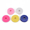 5 Colors Handmade Polymer Clay Beads CLAY-N011-032-04-3