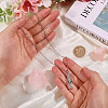 304 Stainless Steel Rectangle with Tree of Life Pendant Urn Ashes Necklaces NJEW-WH0036-030P-3