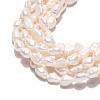 Natural Cultured Freshwater Pearl Beads Strands X-PEAR-N014-03H-01-4