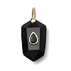 Natural Obsidian Pendants GG-CBA5FCC-01G-04-1