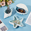 Porcelain Jewelry Dish Tray DJEW-WH0009-27-4