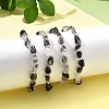 Natural Rutilated Quartz Beads Bracelets for Women BJEW-H623-02S-12-3