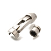 304 Stainless Steel Magnetic Clasps STAS-R140-08P-2