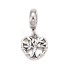 304 Stainless Steel European Dangle Charms STAS-C047-06P-2