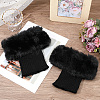 Acrylic Fiber Woolen Yarn Socks Leg Cover AJEW-WH20018-149B-4