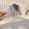 2 Yards Polyester Embroidery Flower Lace Trim DIY-WH0661-27A-5