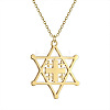 304 Stainless Steel Laser Cut Pendant Necklaces FS-WGA4904-25-1