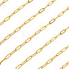 5M Brass Paperclip Chains CHC-TA0001-39G-3
