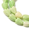 Synthetic Coral Dyed Carved Beads Strands SH-CBAE713-05C-3