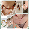 2 Strands Natural & Synthetic Mixed Stone Beads Strands G-PH0003-39-5