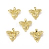 Brass Micro Pave Cubic Zirconia Connector Charms KK-E068-VB364-4