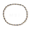 Minimalist Glass Rondelle Beaded Bracelet for Women YA6719-1-1