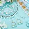DIY Glass Beaded Bracelets & Earrings Jewelry Making Kit DIY-SP0001-20E-4