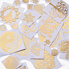 Self Adhesive Brass Stickers DIY-TA0008-69-10
