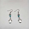 Bohemian Tassel Synthetic Turquoise & Alloy Dangle Earrings for Women RC4749-12-1