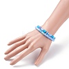 Handmade Polymer Clay Heishi Beads Stretch Bracelets Set BJEW-JB07258-4