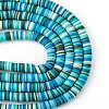 Handmade Polymer Clay Beads Strands CLAY-R089-8mm-T02A-4