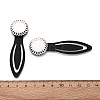 Alloy & Iron Bookmark Cabochon Settings PALLOY-N184-01S-3