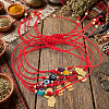 6Pcs Glass Evil Eye Beaded Braided Bracelet Sets ID6668-7-3