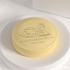 Olycraft Brass Wax Seal Stamp Head & Pearwood Handle Kit AJEW-OC0002-85D-4